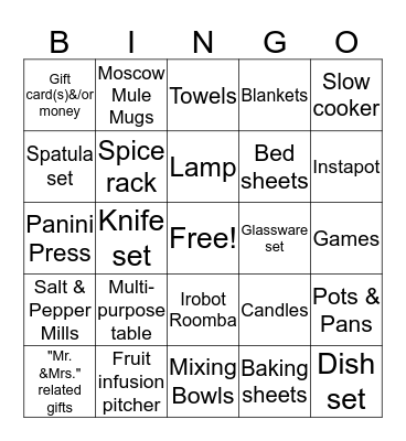 Fla-BINGO Card