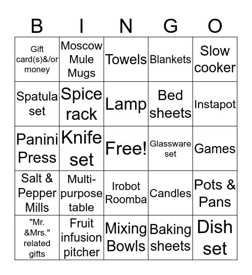 Fla-BINGO Card