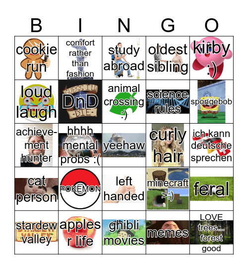 How Similar R U to Riley? Bingo Card