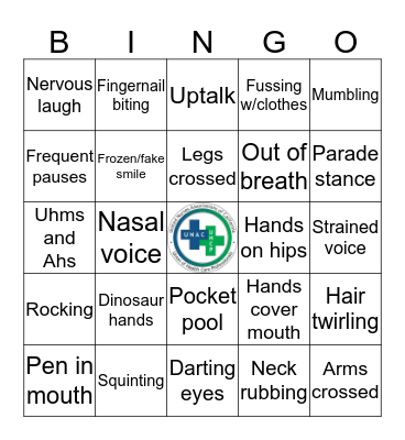 PRESENTATION Bingo Card