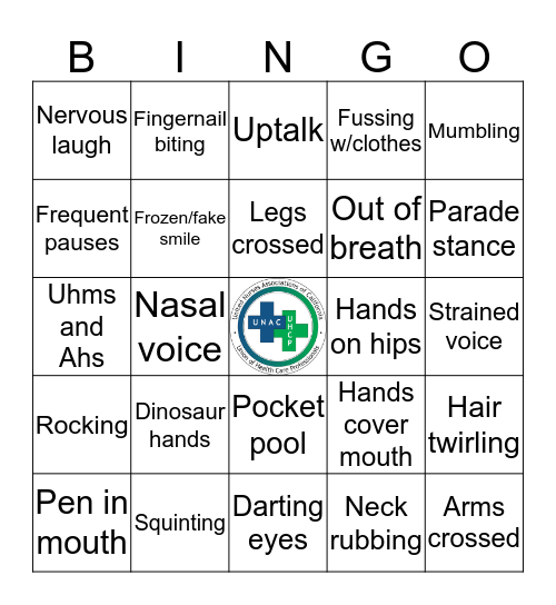 PRESENTATION Bingo Card