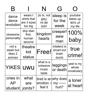 saira bingo Card