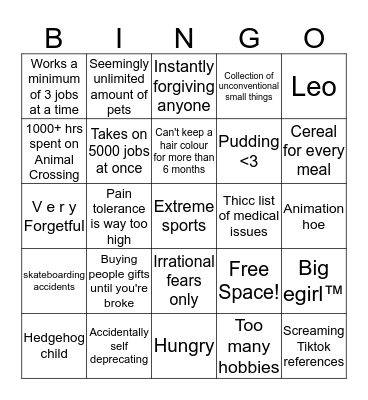 Are you an Anna? Bingo Card