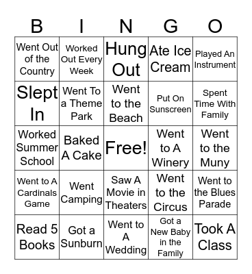 Back to School Icebreaker! Bingo Card