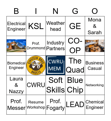 MEM Bingo! Bingo Card