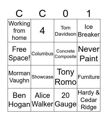 Bingo Mania  Bingo Card