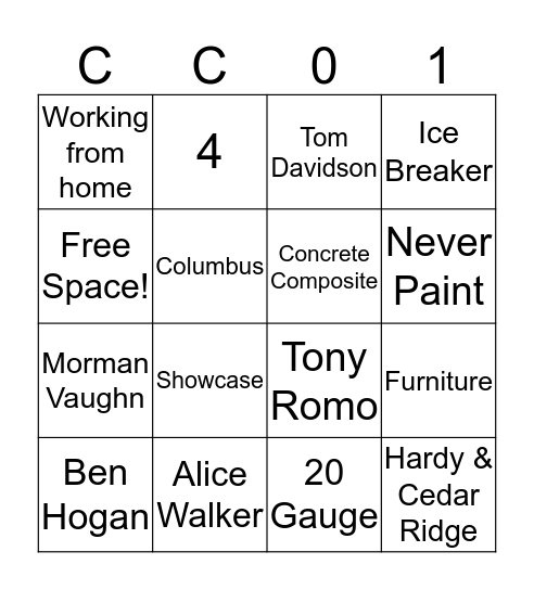 Bingo Mania  Bingo Card