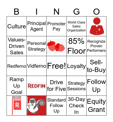 Vidferno Bingo Card