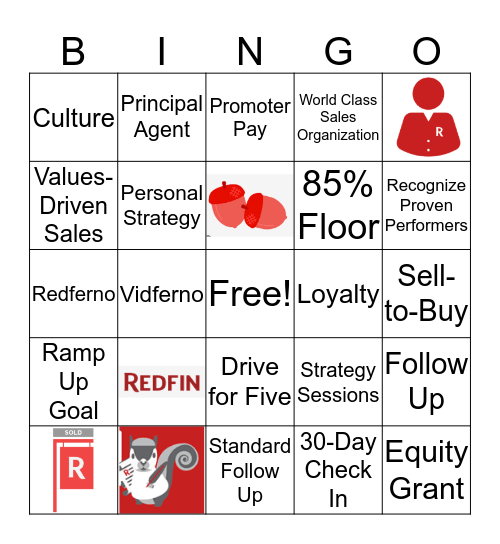 Vidferno Bingo Card