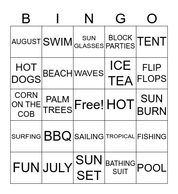Bingo! Bingo Card