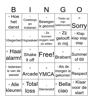 Family Bingo  Bingo Card