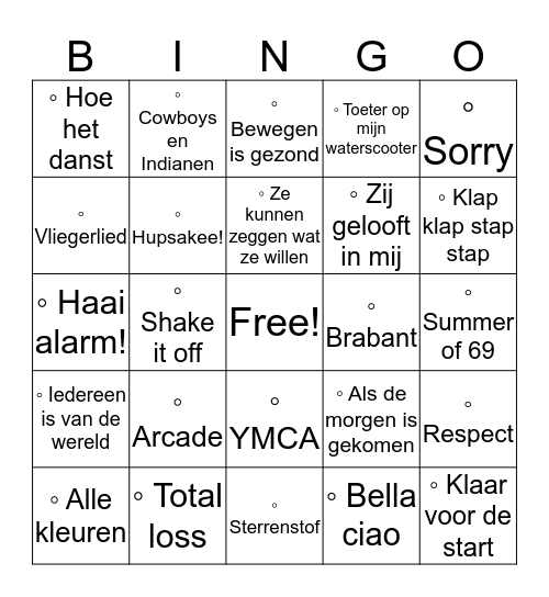 Family Bingo  Bingo Card