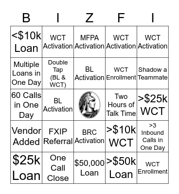 BIZFI BINGO Card
