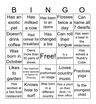 Crowe Soberman People Bingo Card