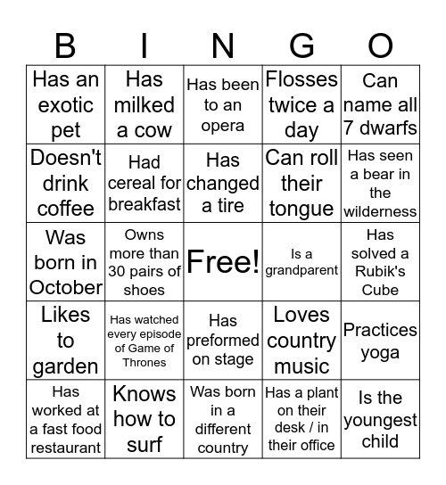 Crowe Soberman People Bingo Card