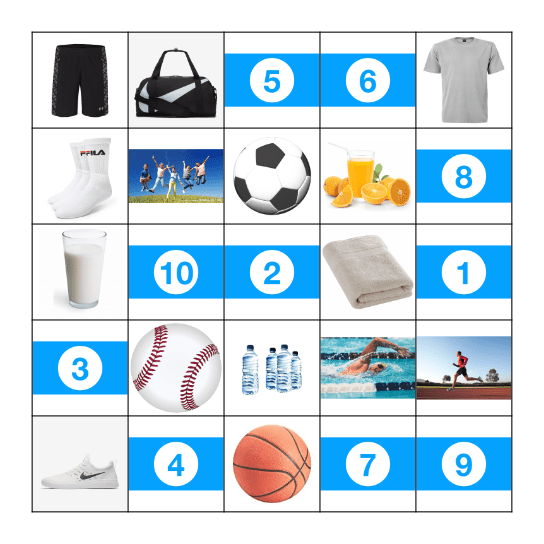 SPORTS BINGO Card