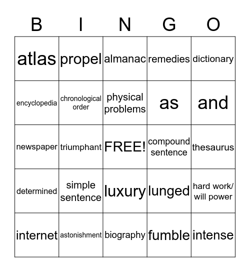 Willma Unlimited Bingo Card