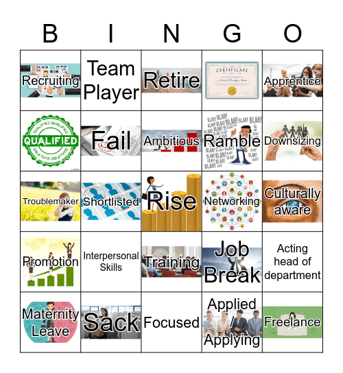Unit 7 Vocabulary Bingo Card