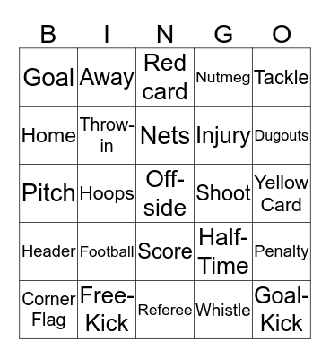 Dyce Juniors FC - Ladies Day 2019 Bingo Card