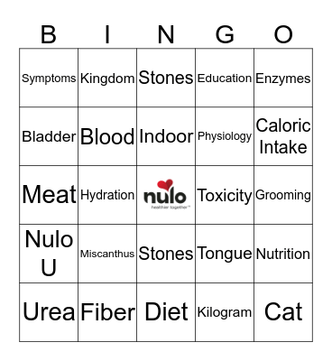 Pet Pros - Nulo Bingo!! Bingo Card