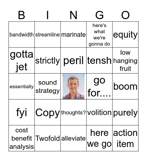 Steve-O Bingo Card