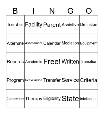 ARTICLE 7 REVISION 2019 Bingo Card