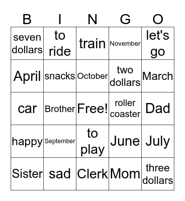 Seedbed Bingo - VLS Bingo Card