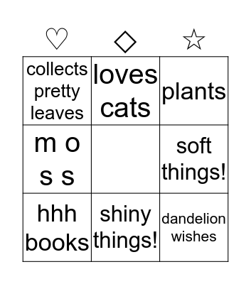 Are You Secretly Ty? Bingo Card