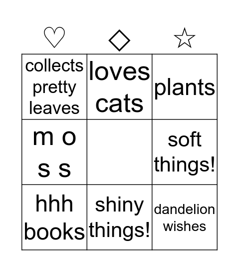 Are You Secretly Ty? Bingo Card