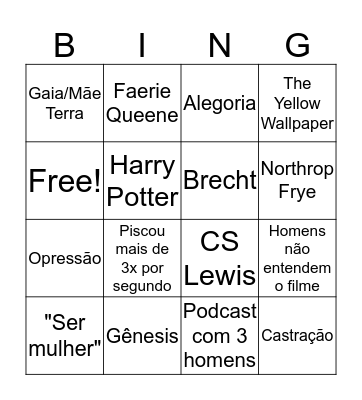 MIMIMOTHER! Bingo Card