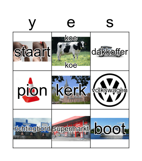 auto bingo Card
