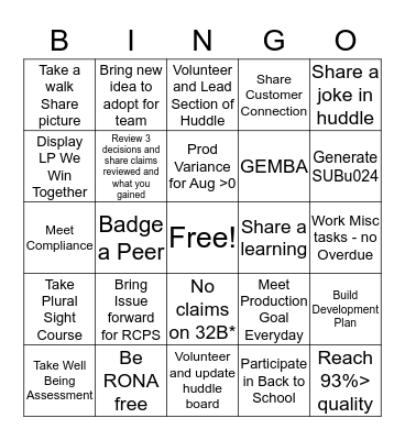 All In Bingo Card
