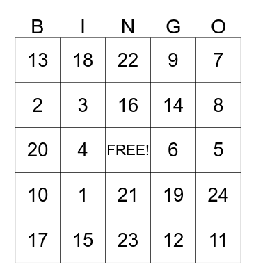 Collections St. Patty's Day Bingo! Bingo Card