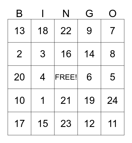 Collections St. Patty's Day Bingo! Bingo Card