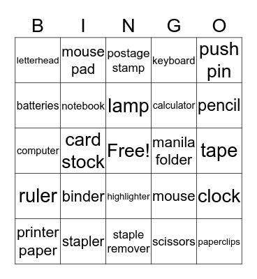 Making Aging Easier Bingo Card