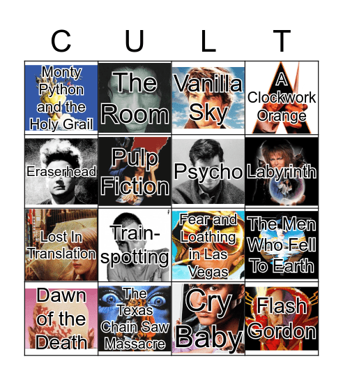 CULT BINGO Card