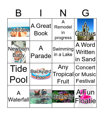 Find that Photo!  Bingo Card