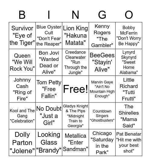 Melaleuca Singo Bingo Card