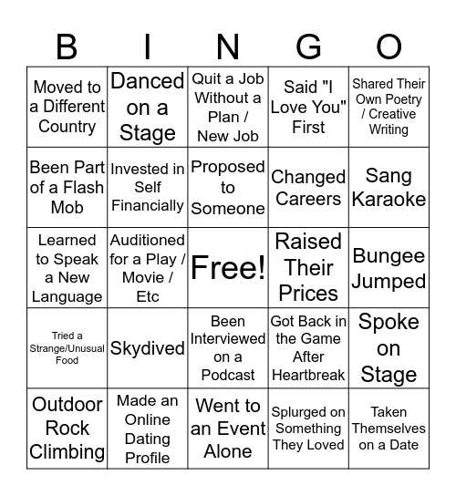 Ascend Live BINGO - Day Three Bingo Card