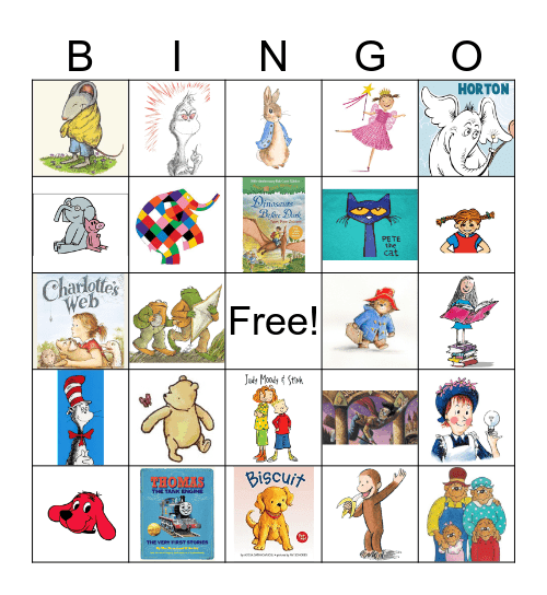 BOOK BINGO AT BOGOTA PUBLIC LIBRARY Bingo Card