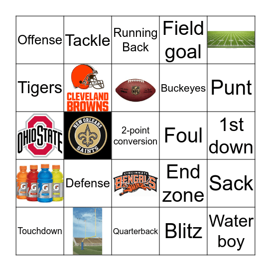 WIN August Tailgate BINGO Card