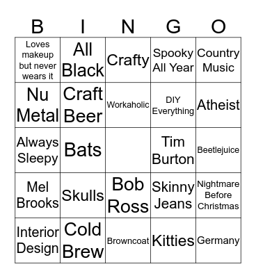 How Similar Are You to shes_kraefty?? Bingo Card