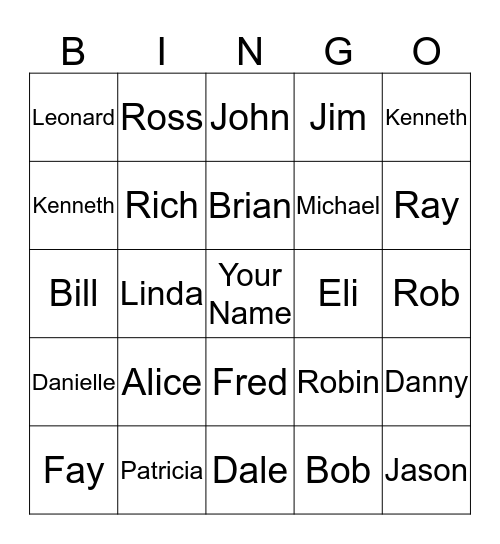 Agent And LSP Bingo Card