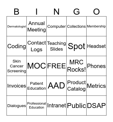 MARCH MADNESS  Bingo Card