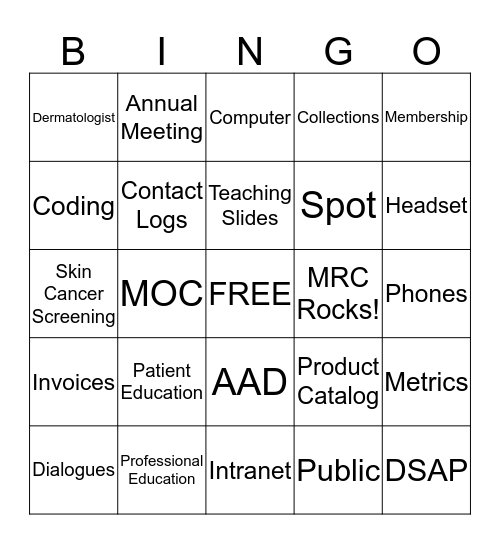 MARCH MADNESS  Bingo Card