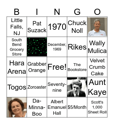 Last Laugh Bingo - Card 2 Bingo Card