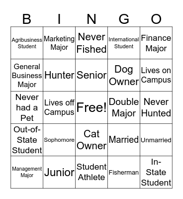 ACCT 241 Bingo Card