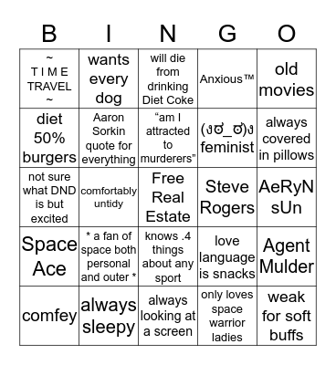 truthatallhazards Bingo Card