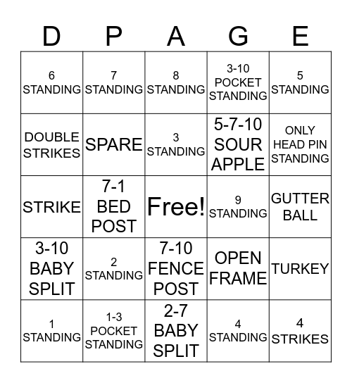 DuPage CU Bingo Card