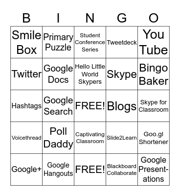 Classroom Connections - ACEC Bingo Card